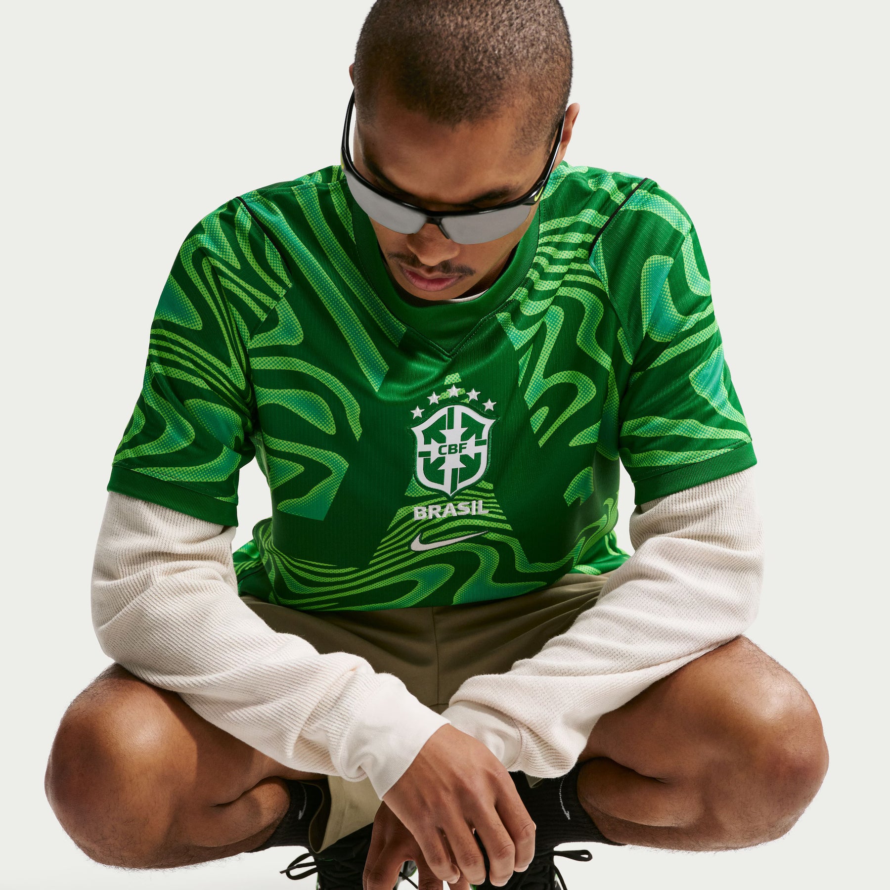 Camisa Goleiro Seleção Brasileira 2026/27 Versão Torcedor