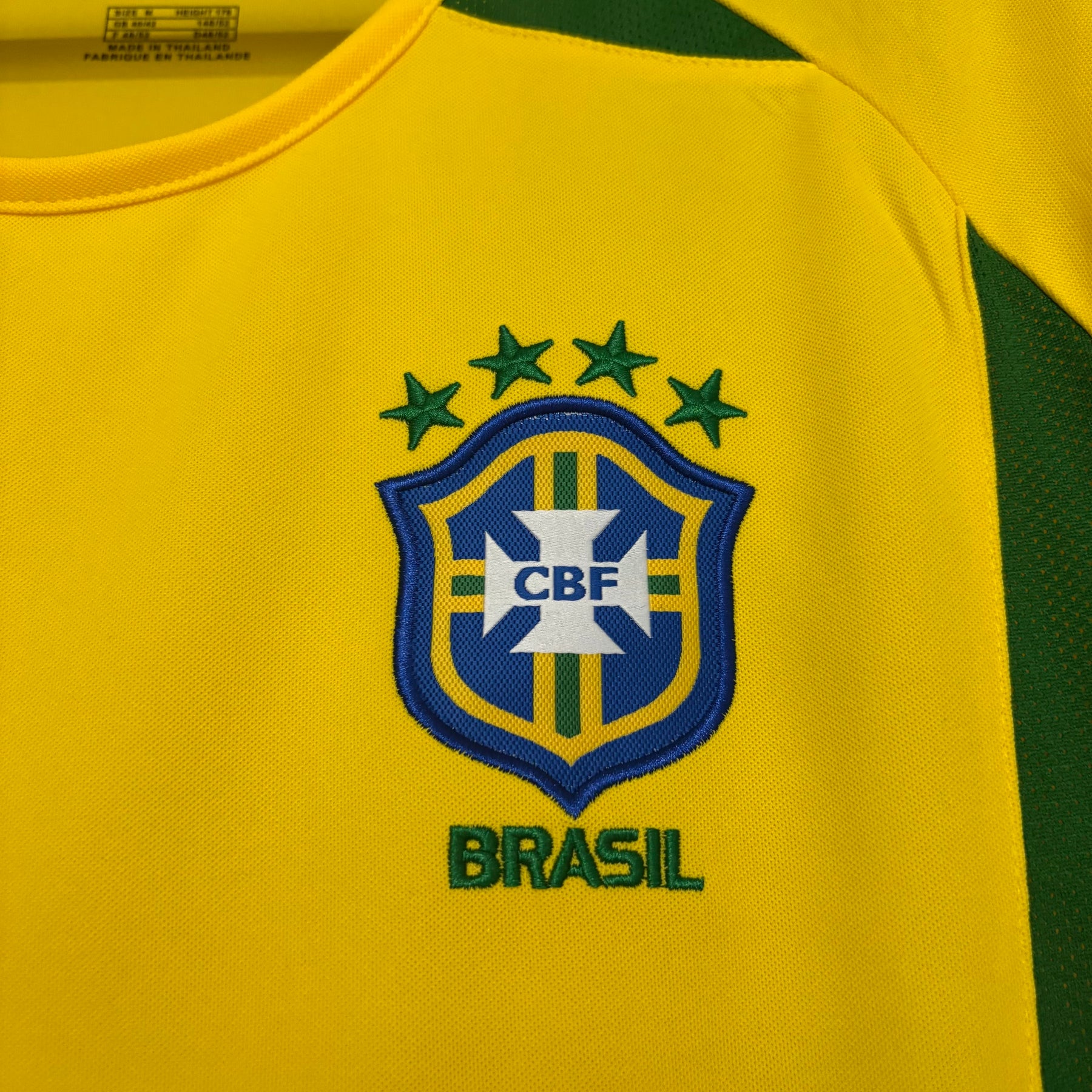 Camisa Retrô Seleção Brasileira 2002