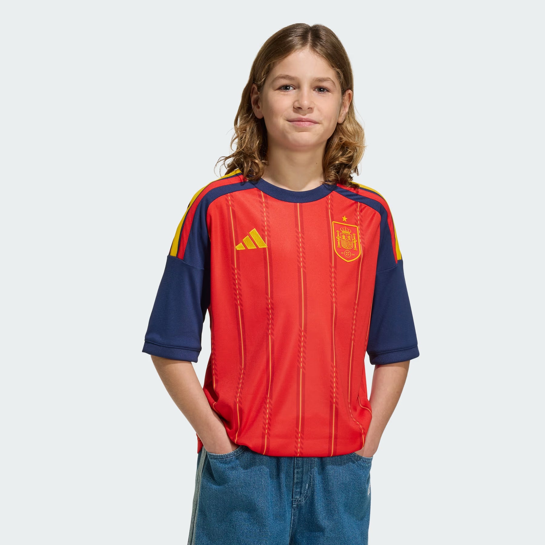 Camisa Seleção Espanha I 2026/27 Torcedor Infantil