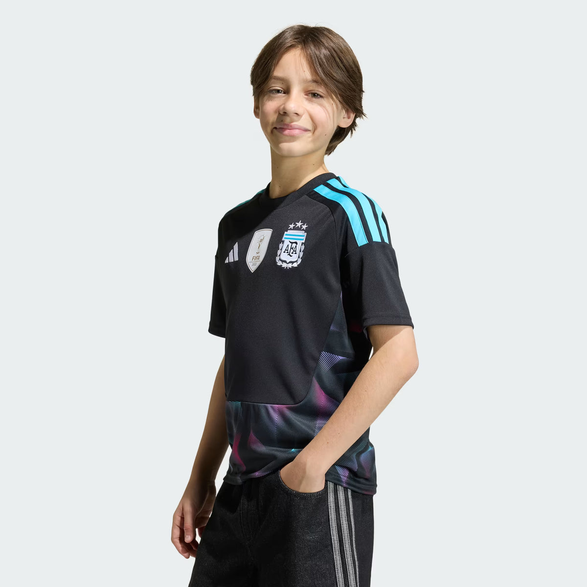 Camisa Seleção Argentina I 2026/27 Goleiro Infantil