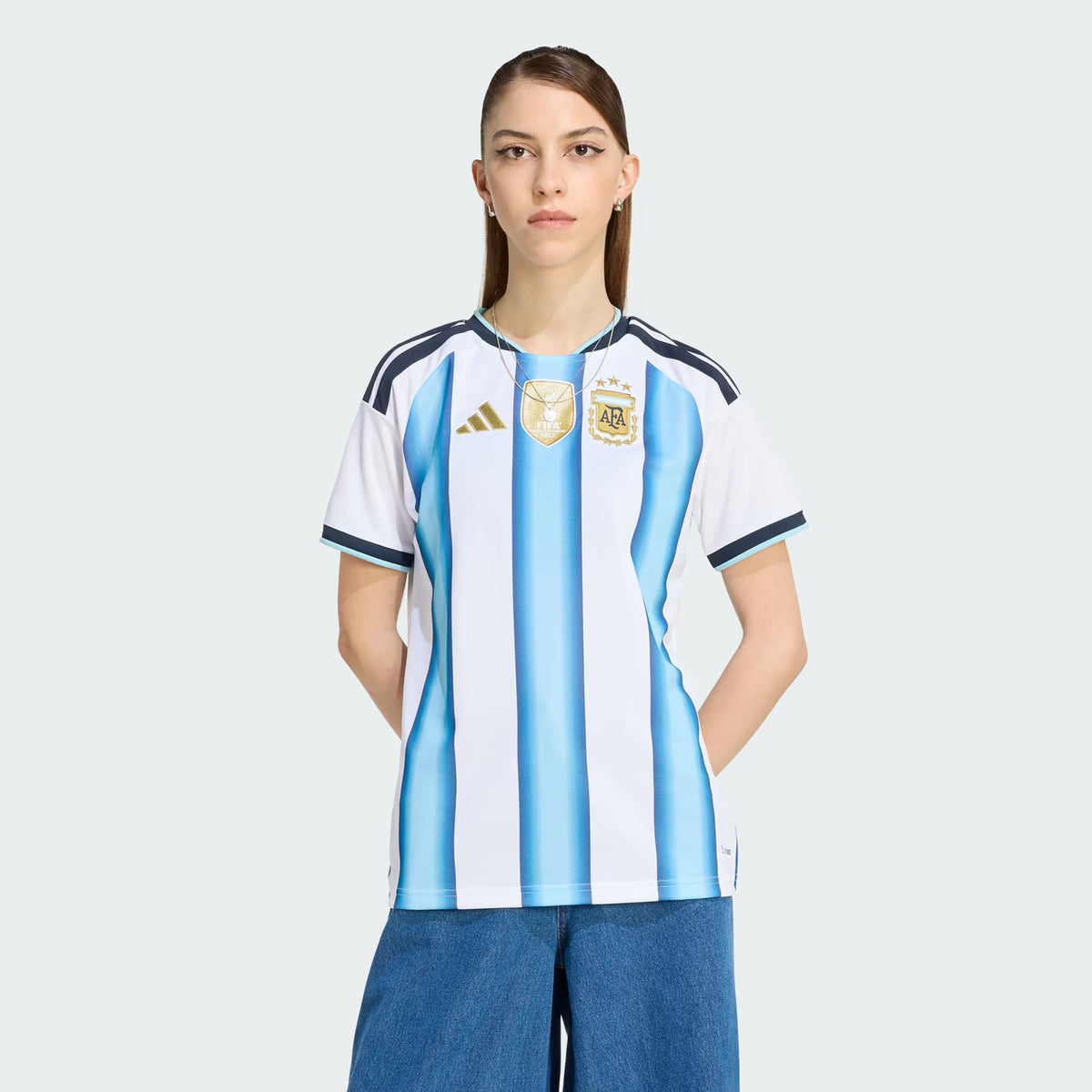 Camisa Seleção Argentina I 2026/27 Torcedora Feminina