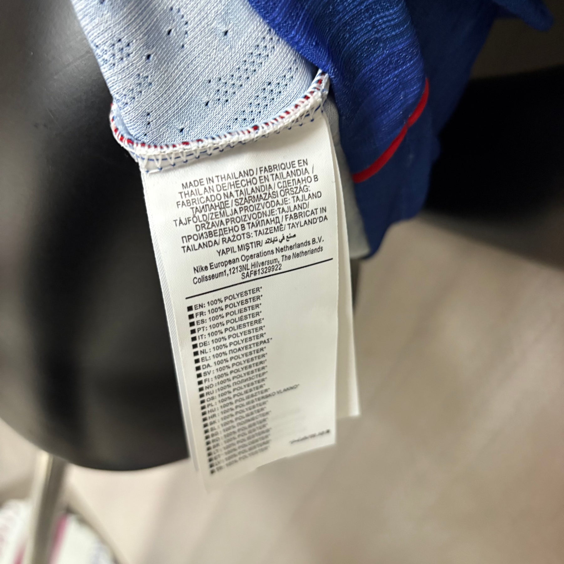 Camisa Seleção Croácia 2026/27 Azul Versão Jogador