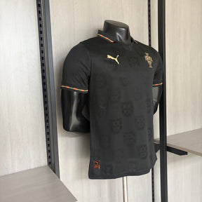 Camisa Seleção Portugal 2026/27 Preta Versão Jogador