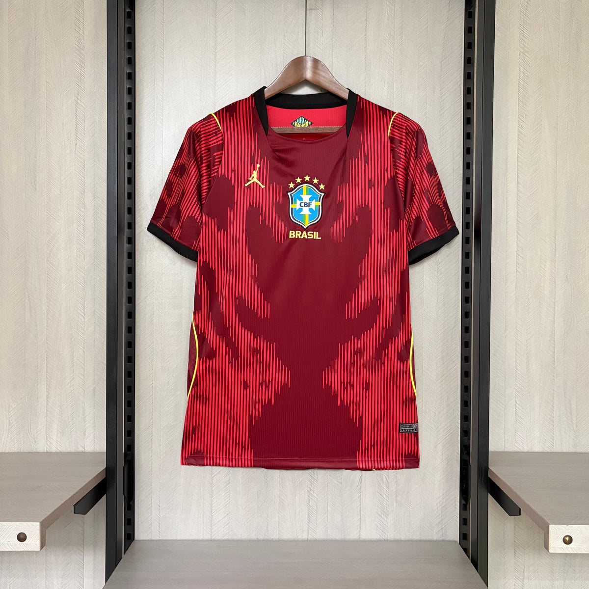 Camisa Seleção Brasileira 2026/27 Versão Torcedor Vermelha