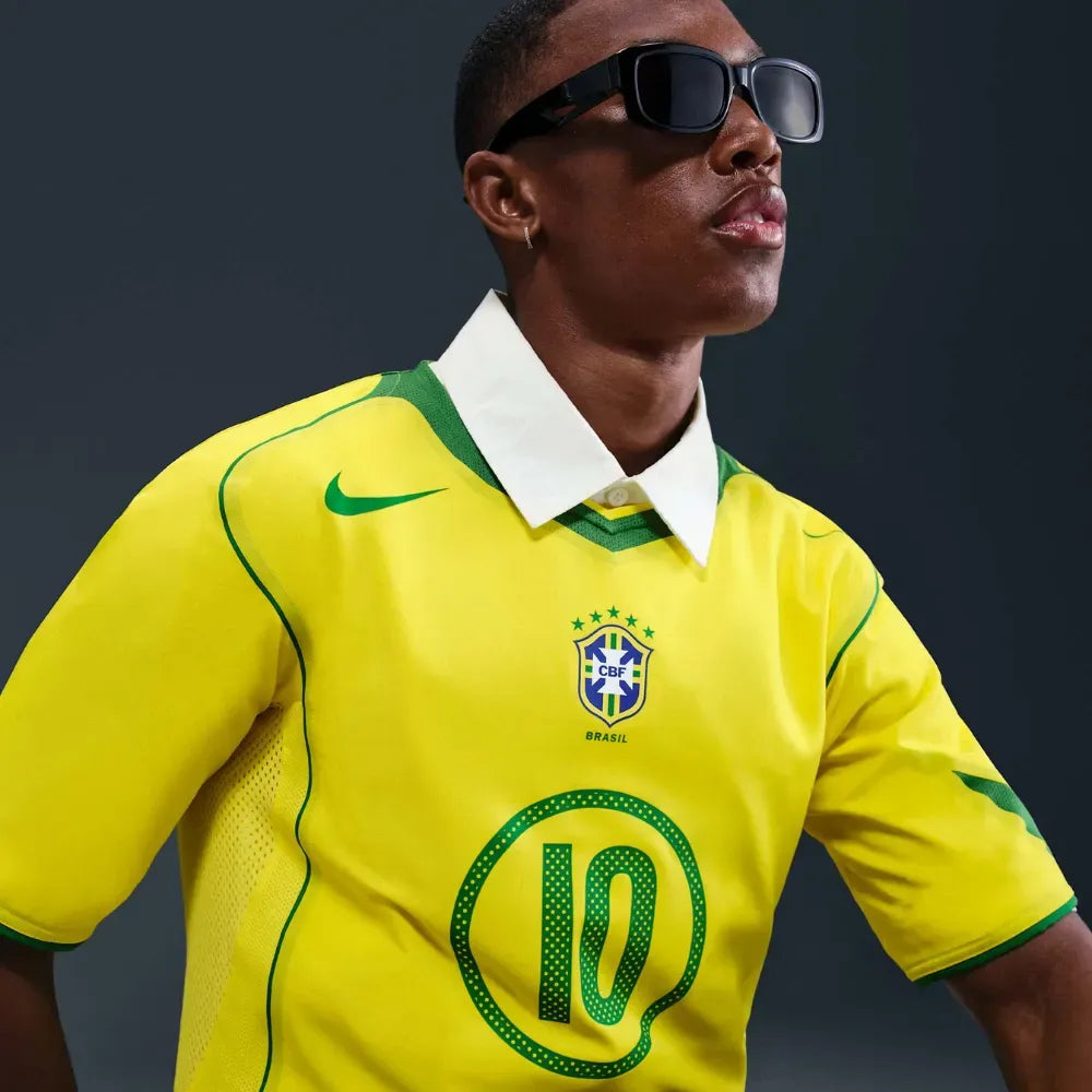 Camisa Retrô Seleção Brasileira 2004