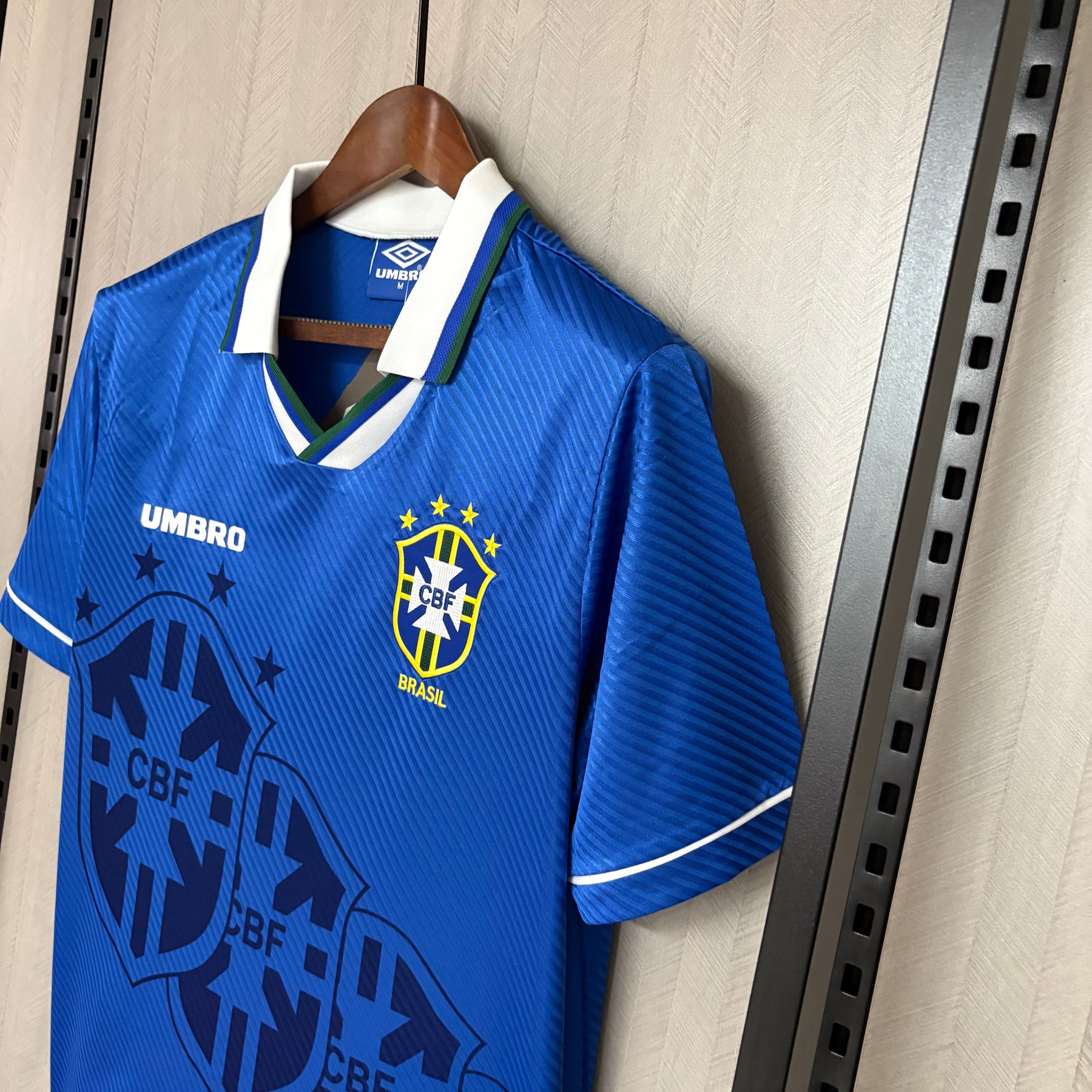 Camisa Retrô Seleção Brasileira 1994 Azul