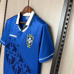 Camisa Retrô Seleção Brasileira 1994 Azul