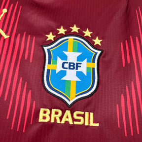 Camisa Seleção Brasileira 2026/27 Versão Torcedor Vermelha