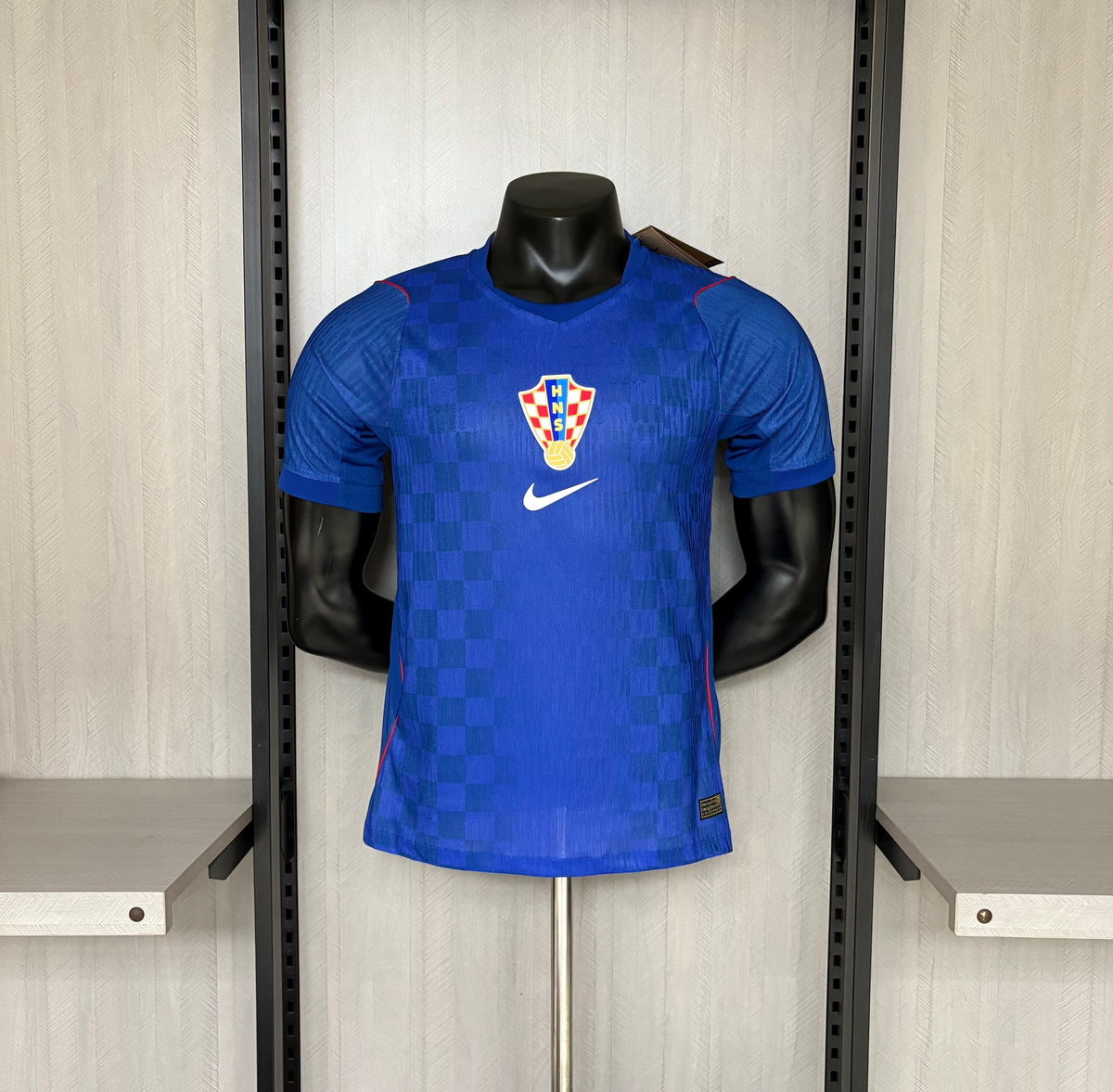 Camisa Seleção Croácia 2026/27 Azul Versão Jogador
