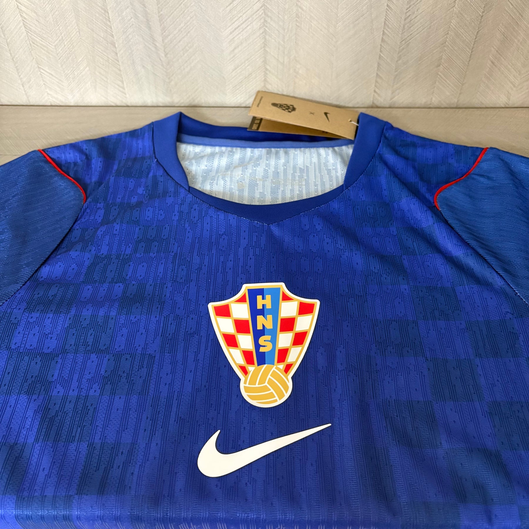 Camisa Seleção Croácia 2026/27 Azul Versão Jogador