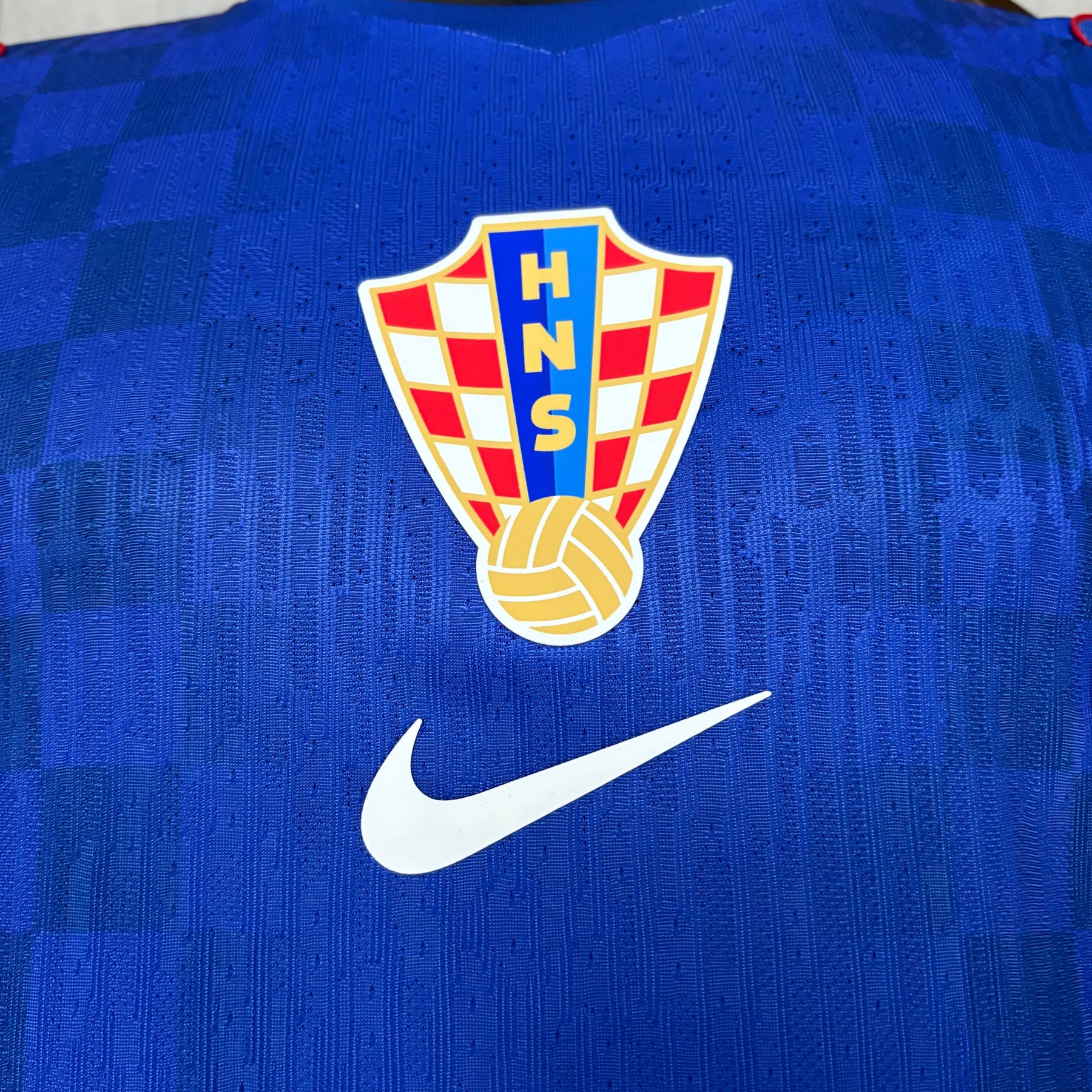 Camisa Seleção Croácia 2026/27 Azul Versão Jogador
