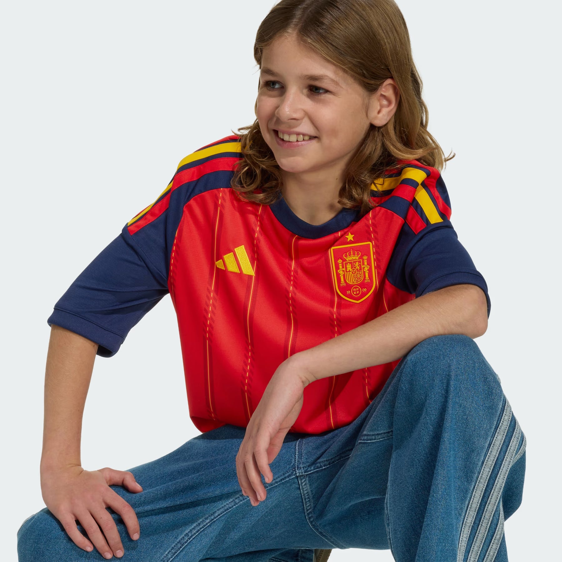 Camisa Seleção Espanha I 2026/27 Torcedor Infantil