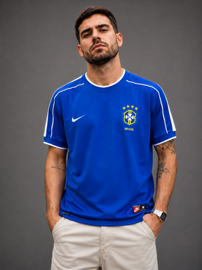 Camisa II Retrô Seleção Brasileira 1998