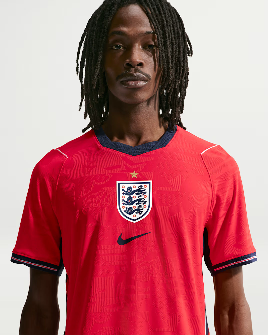 Camisa Seleção Inglaterra 2026/27 Vermelha Versão Jogador