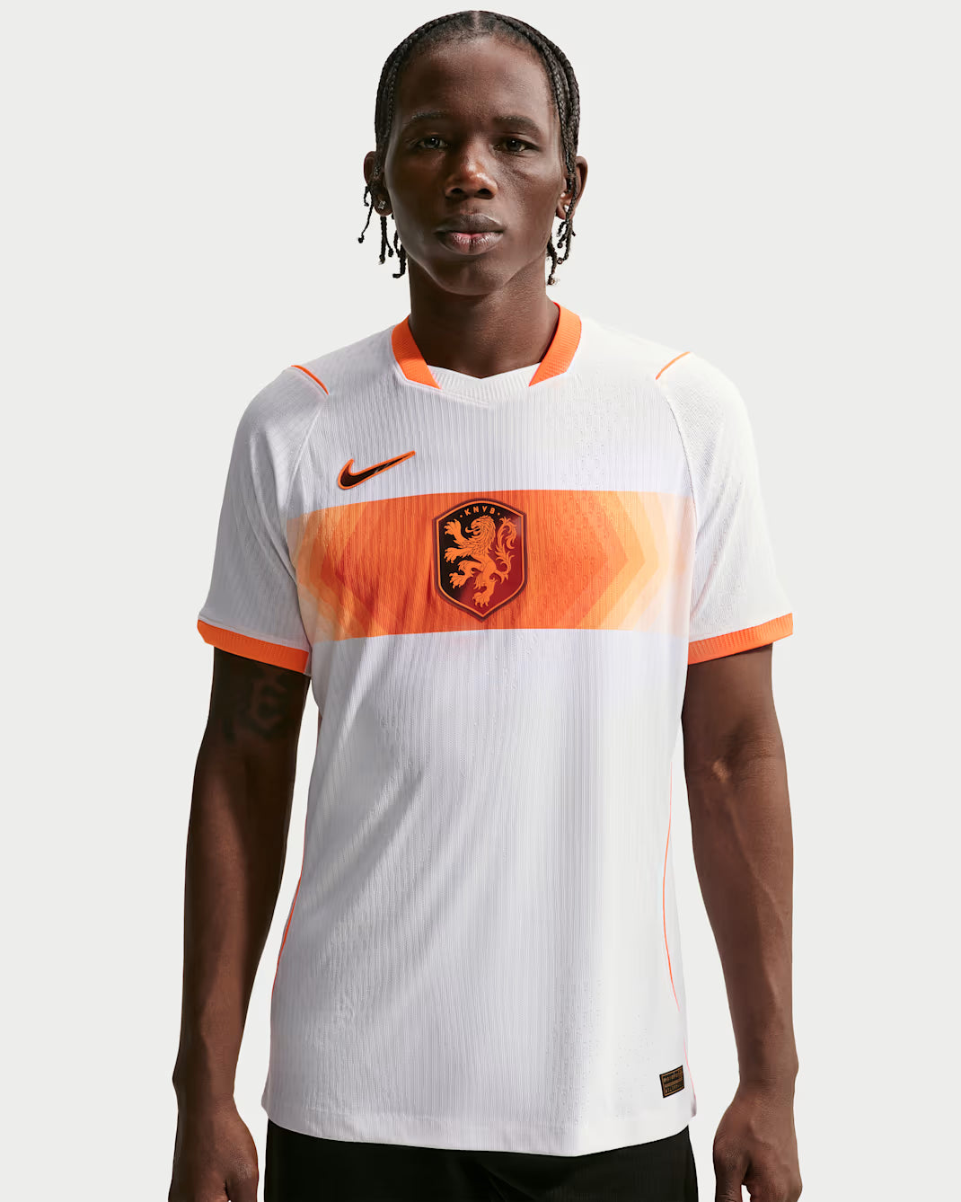 Camisa Seleção Holanda 2026/27 Branca Versão Jogador
