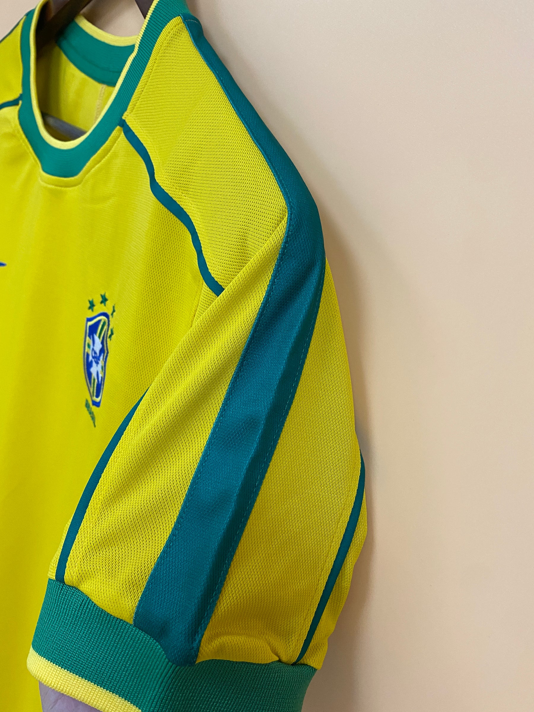 Camisa I Retrô Seleção Brasileira 1998