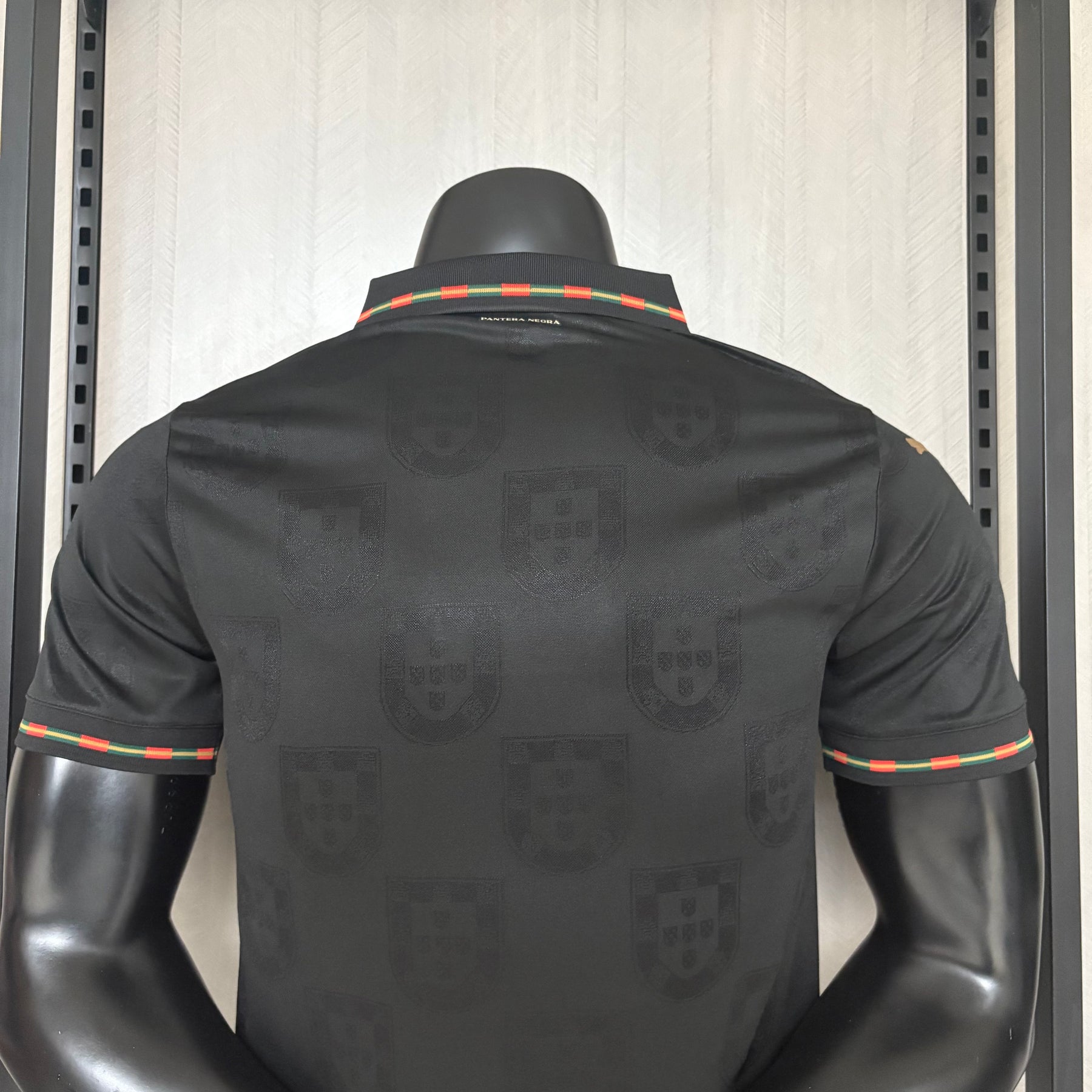 Camisa Seleção Portugal 2026/27 Preta Versão Jogador