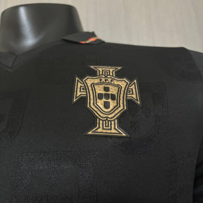 Camisa Seleção Portugal 2026/27 Preta Versão Jogador