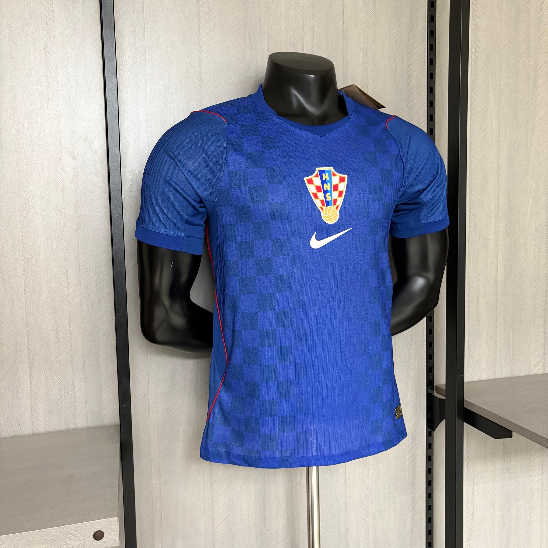 Camisa Seleção Croácia 2026/27 Azul Versão Jogador