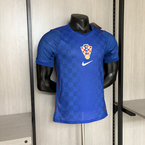 Camisa Seleção Croácia 2026/27 Azul Versão Jogador