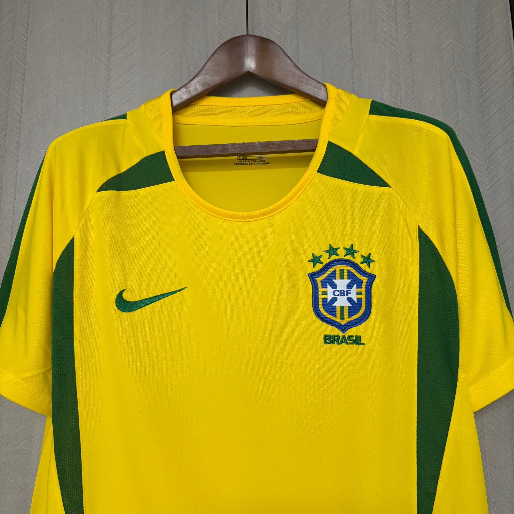 Camisa Retrô Seleção Brasileira 2002